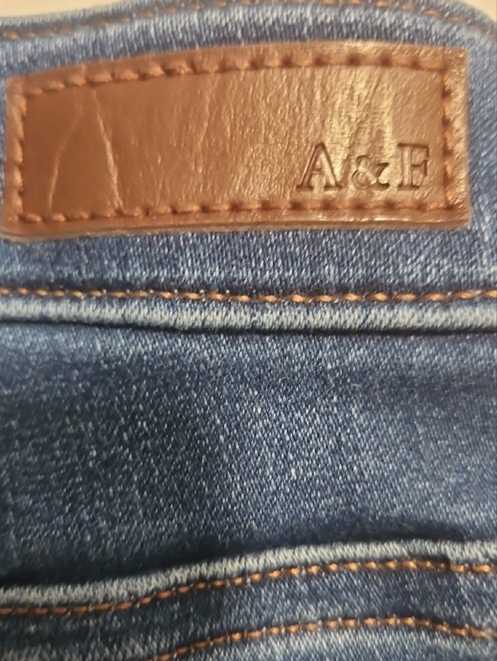 Abercrombie & Fitch Dark Blue Skinny Jeans - Picture 3 of 5